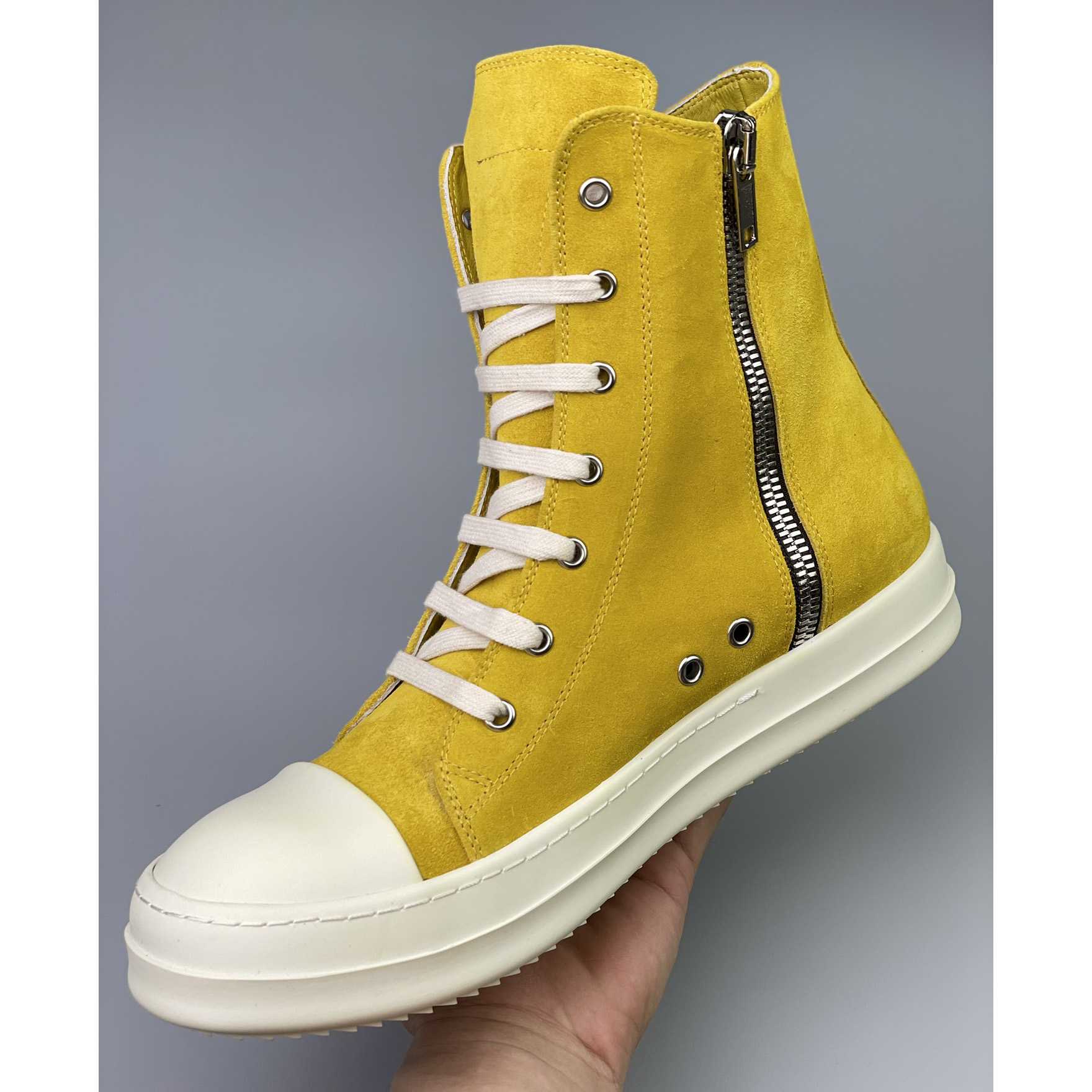 Rick Owens Strobe High-Top Sneakers - PerfectKickZ