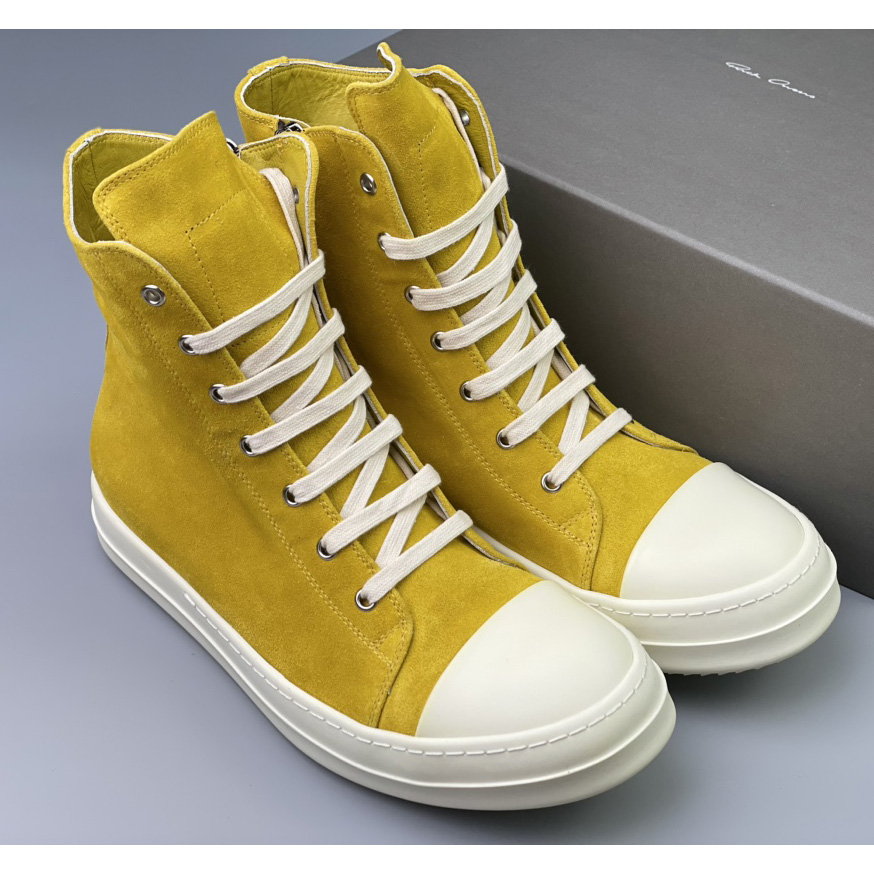 Rick Owens Strobe High-Top Sneakers - PerfectKickZ