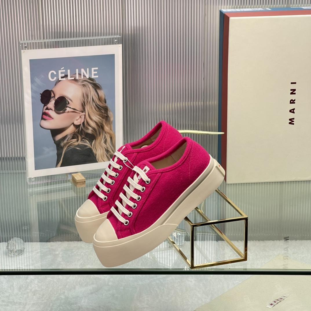 Marni Lace-up Sneaker - PerfectKickZ