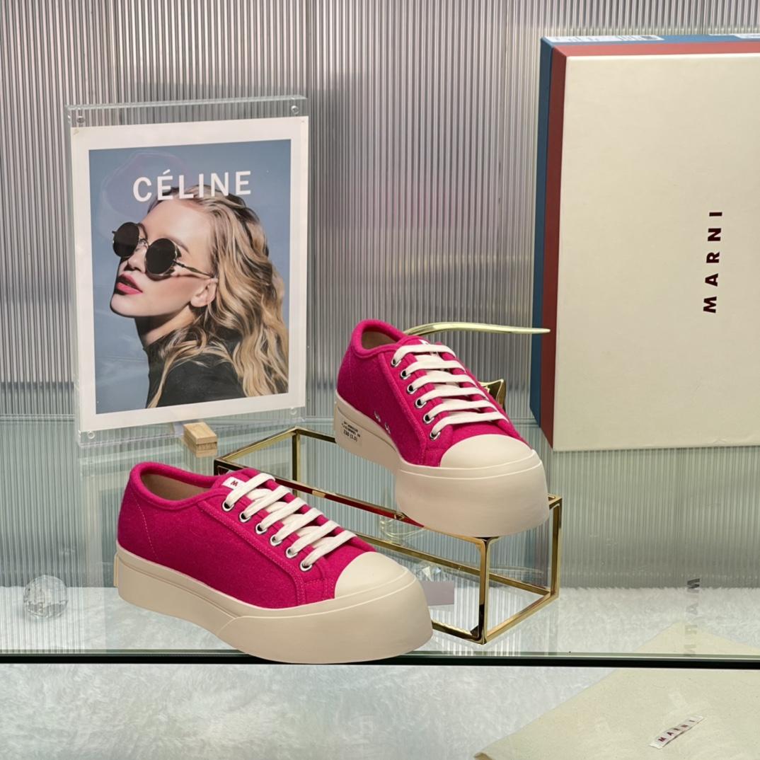 Marni Lace-up Sneaker - PerfectKickZ
