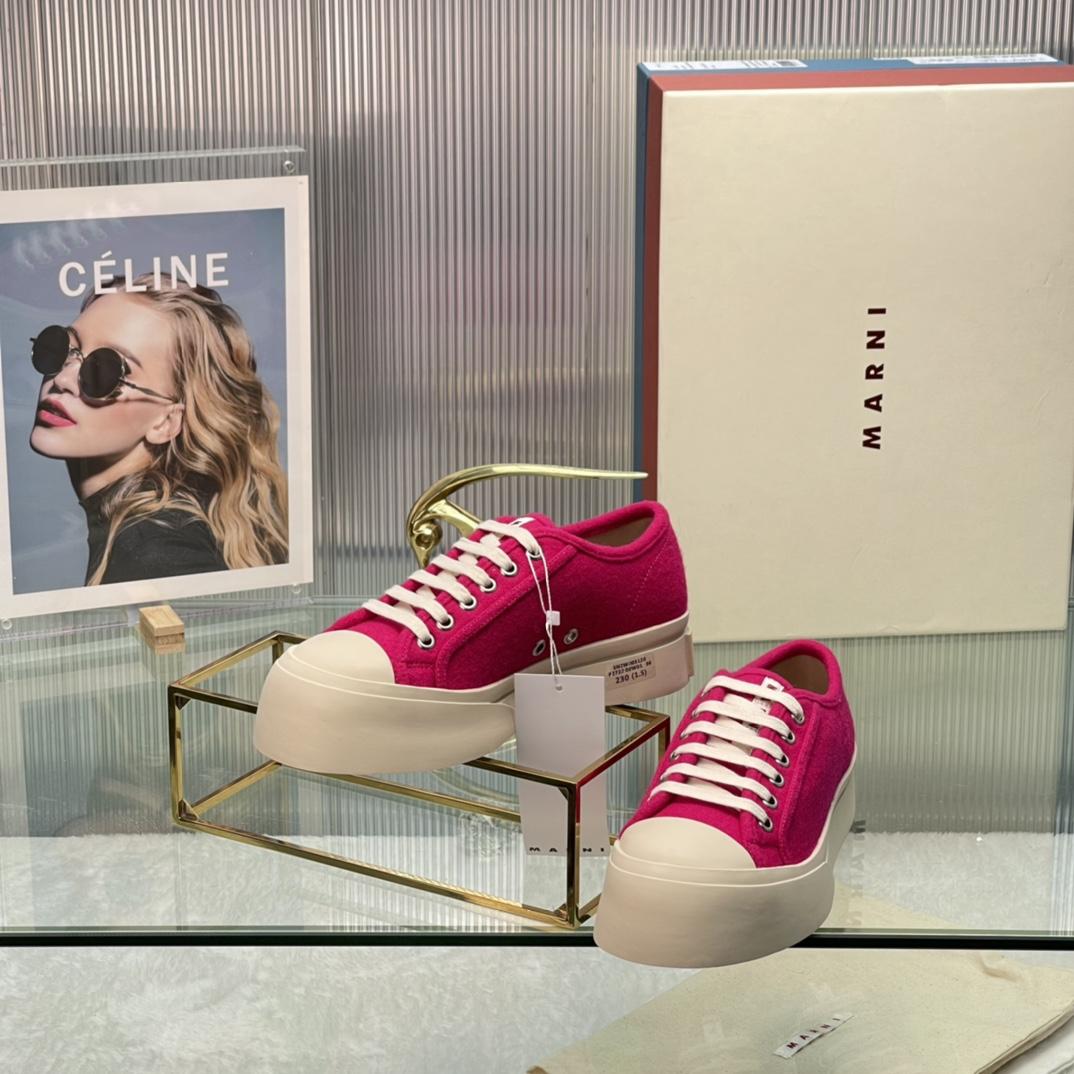 Marni Lace-up Sneaker - PerfectKickZ