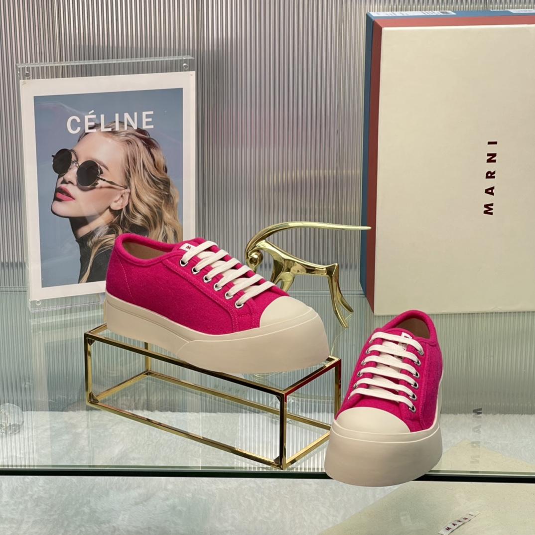 Marni Lace-up Sneaker - PerfectKickZ