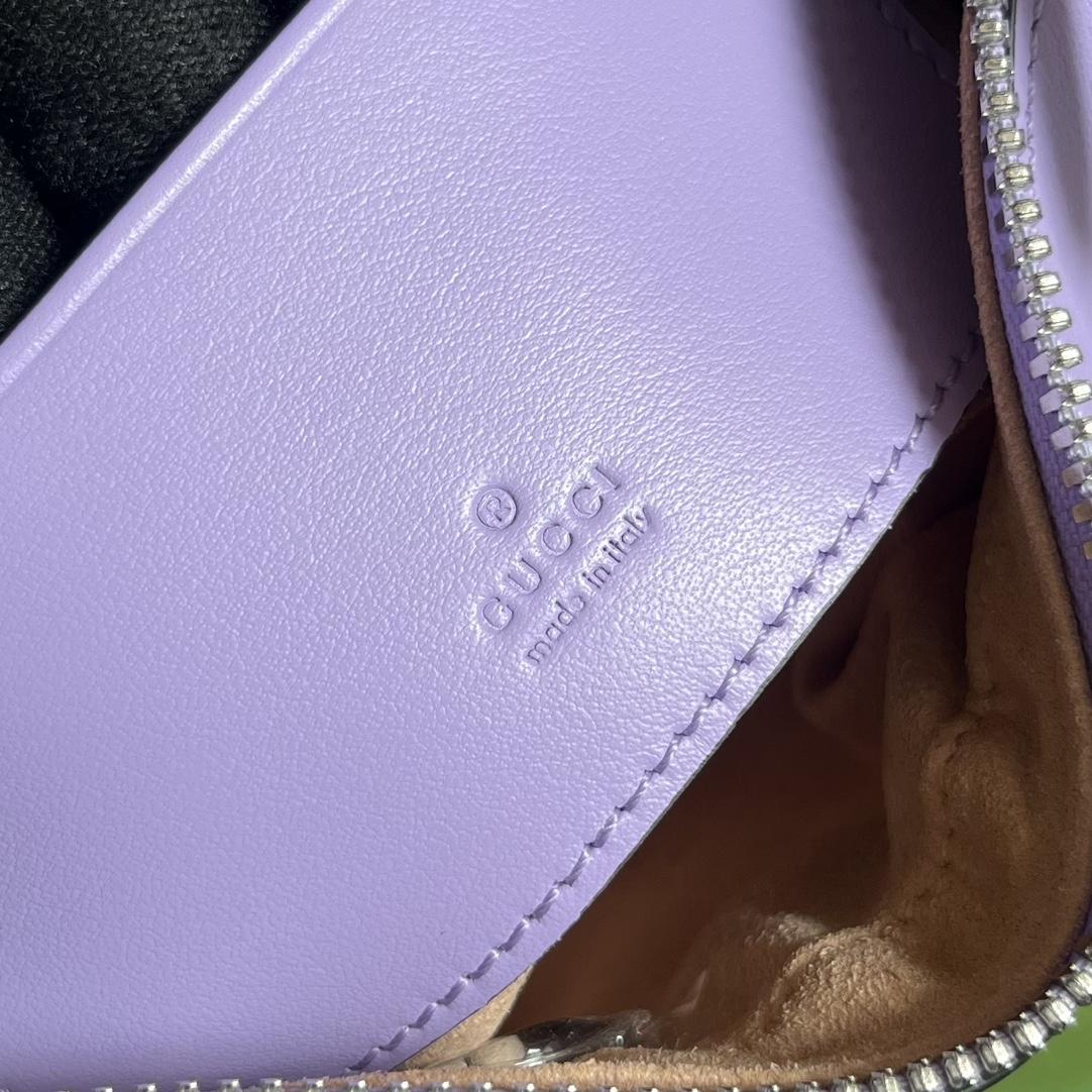 Gucci GG Marmont Half-Moon-Shaped Mini Bag(21.5-11-5cm) - PerfectKickZ