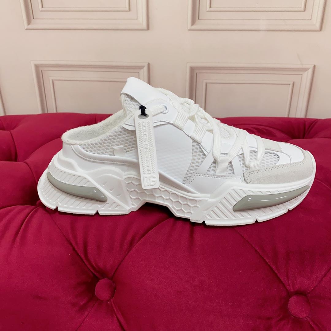 Dolce & Gabbana Mixed-material Airmaster Mule Sneakers - PerfectKickZ