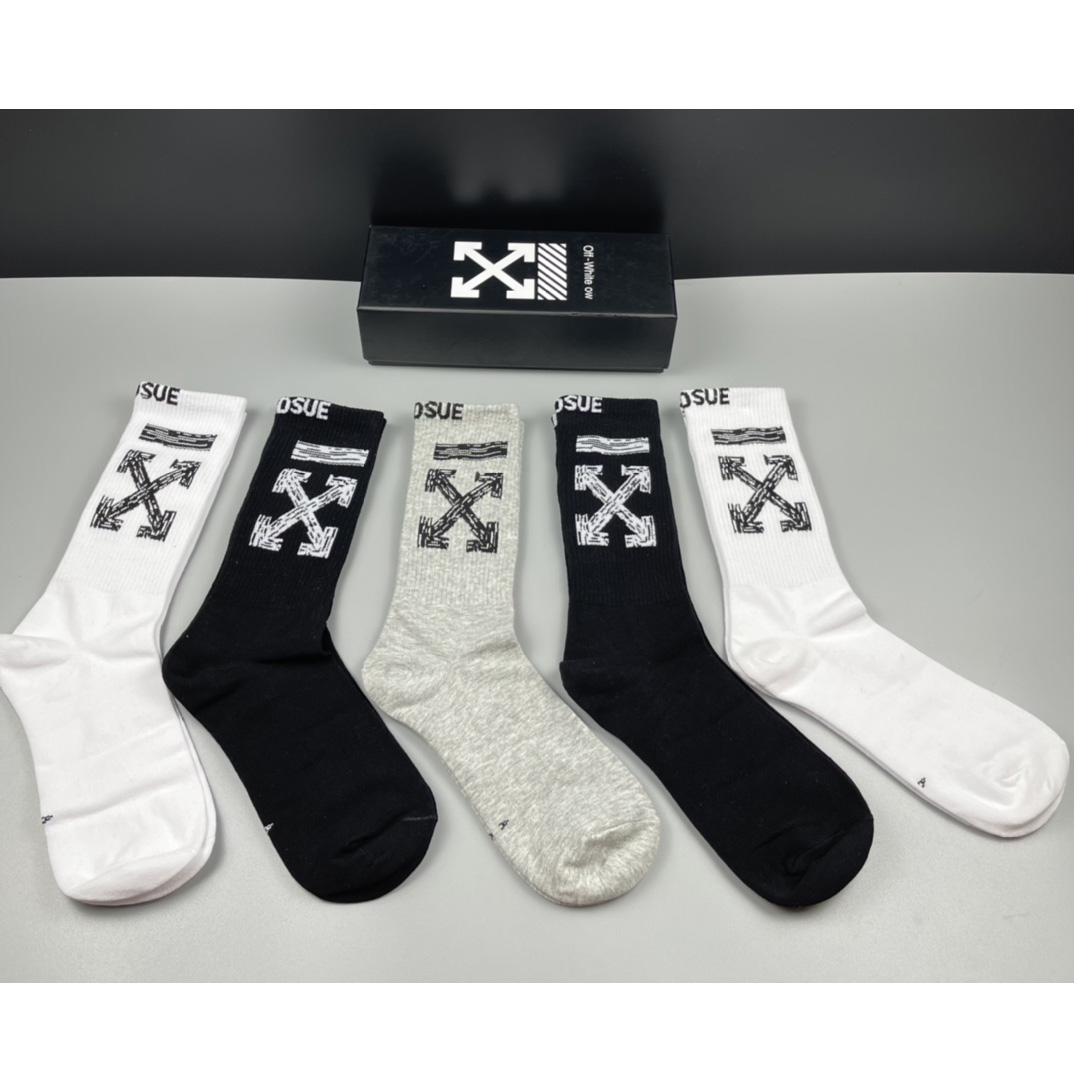 Off White Socks/Box - PerfectKickZ