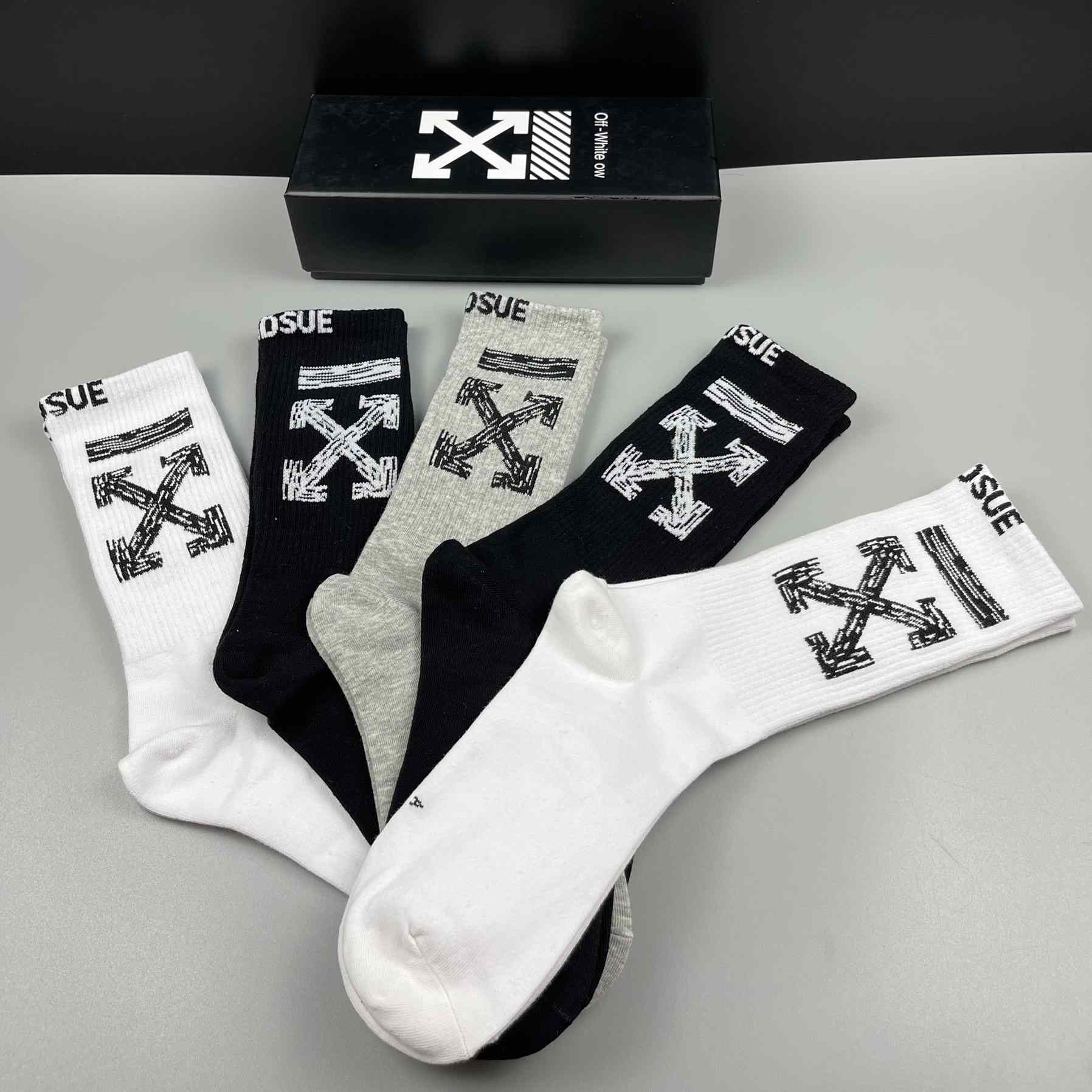 Off White Socks/Box - PerfectKickZ