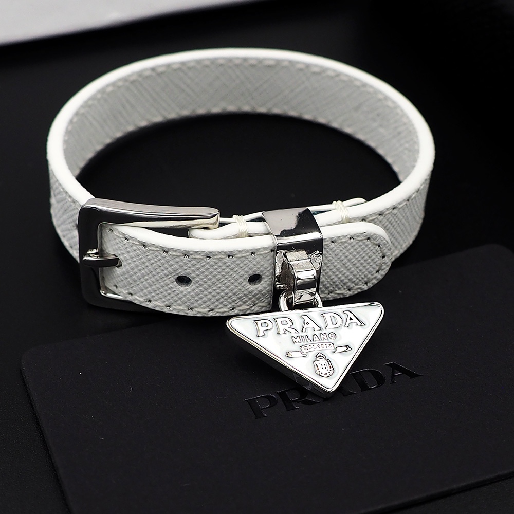 Prada Saffiano Leather Bracelet - PerfectKickZ