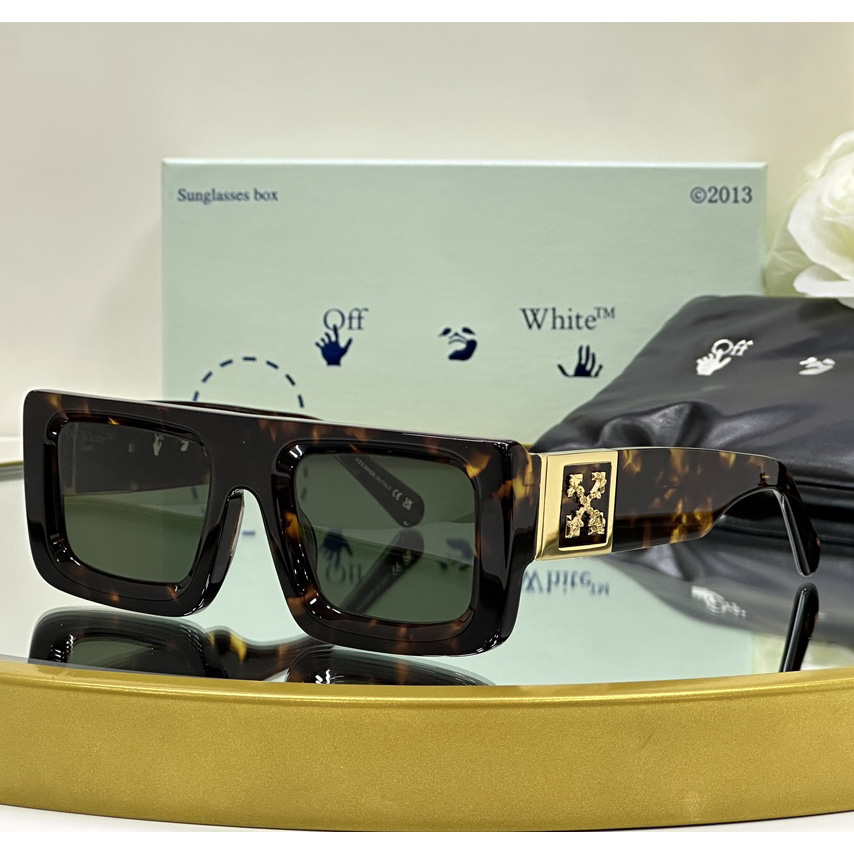 Off White Arrows-motif Sunglasses          OERI049  - PerfectKickZ