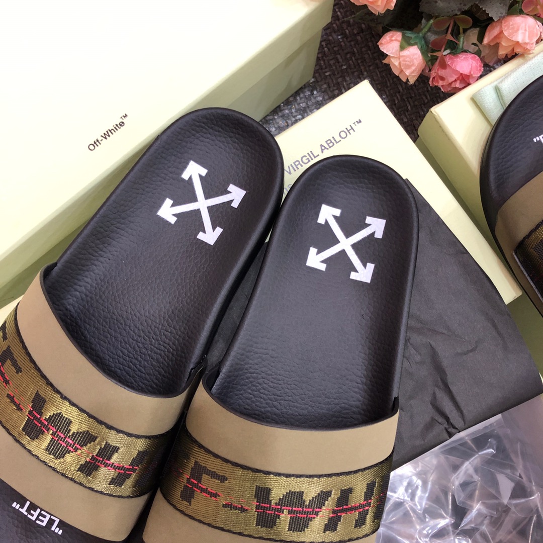 Off White Slides - PerfectKickZ