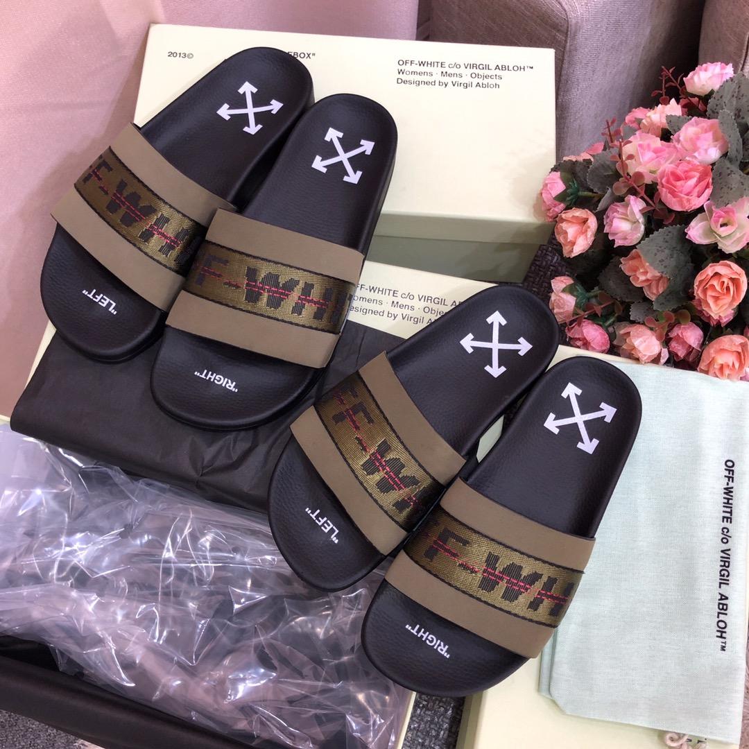 Off White Slides - PerfectKickZ
