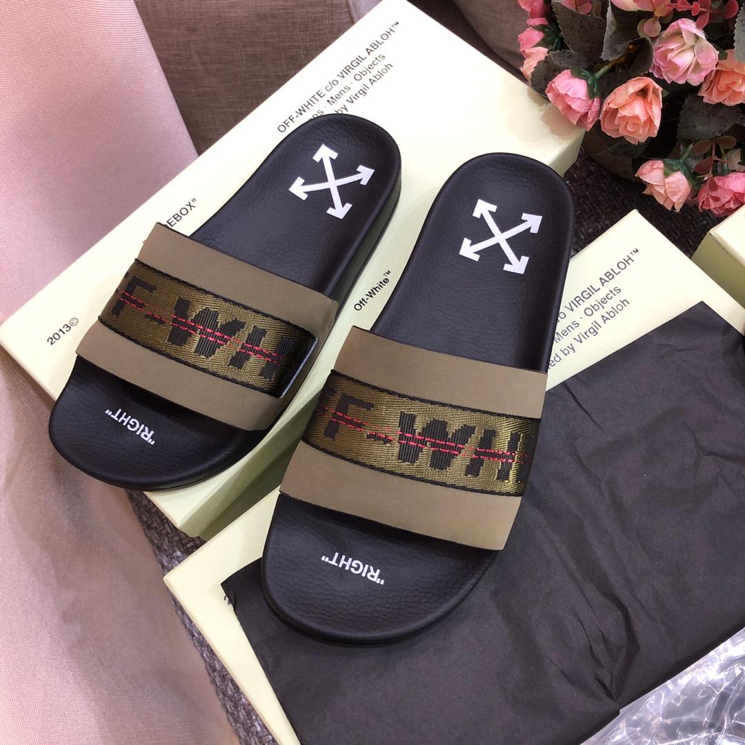 Off White Slides - PerfectKickZ