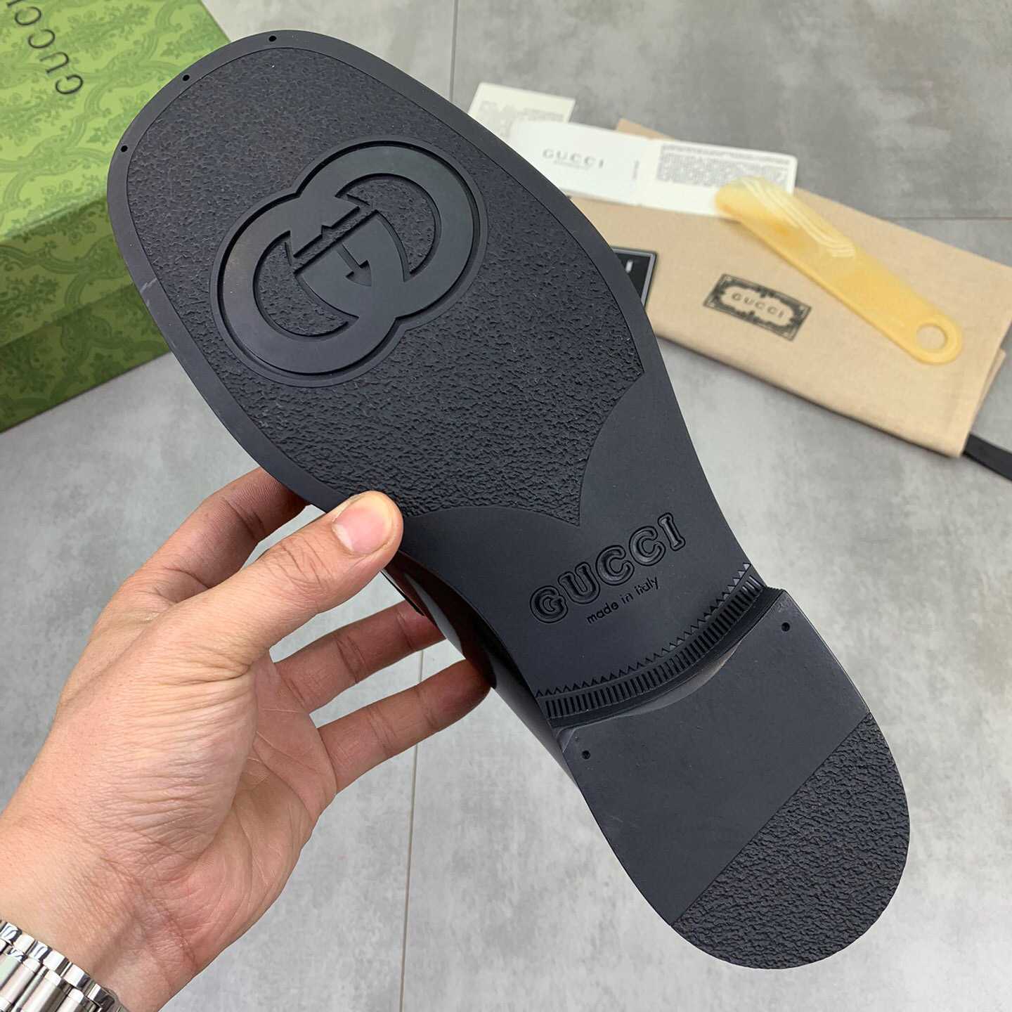 Gucci GG Leather Loafers(Upon Uk Size) - PerfectKickZ