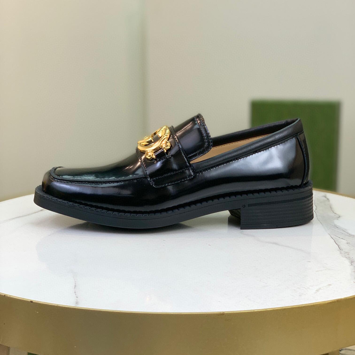 Gucci GG Leather Loafers(Upon Uk Size) - PerfectKickZ