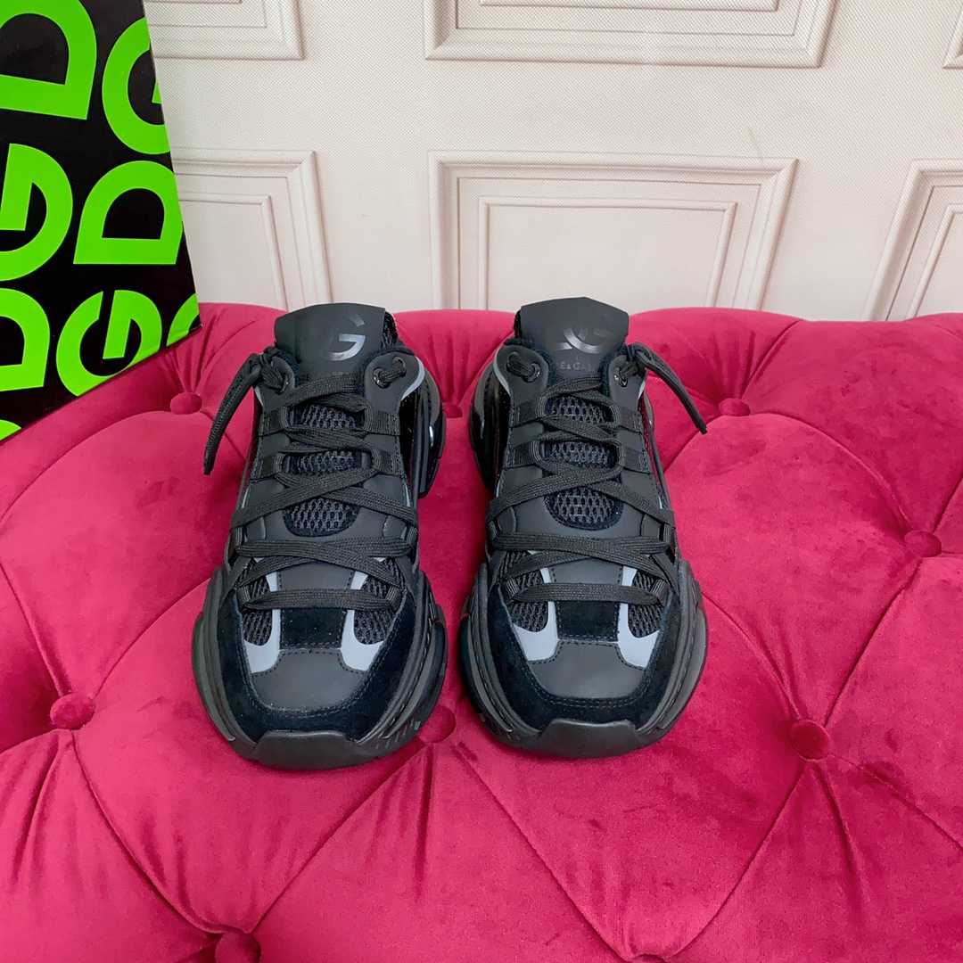 Dolce & Gabbana Mixed-material Airmaster Mule Sneakers - PerfectKickZ