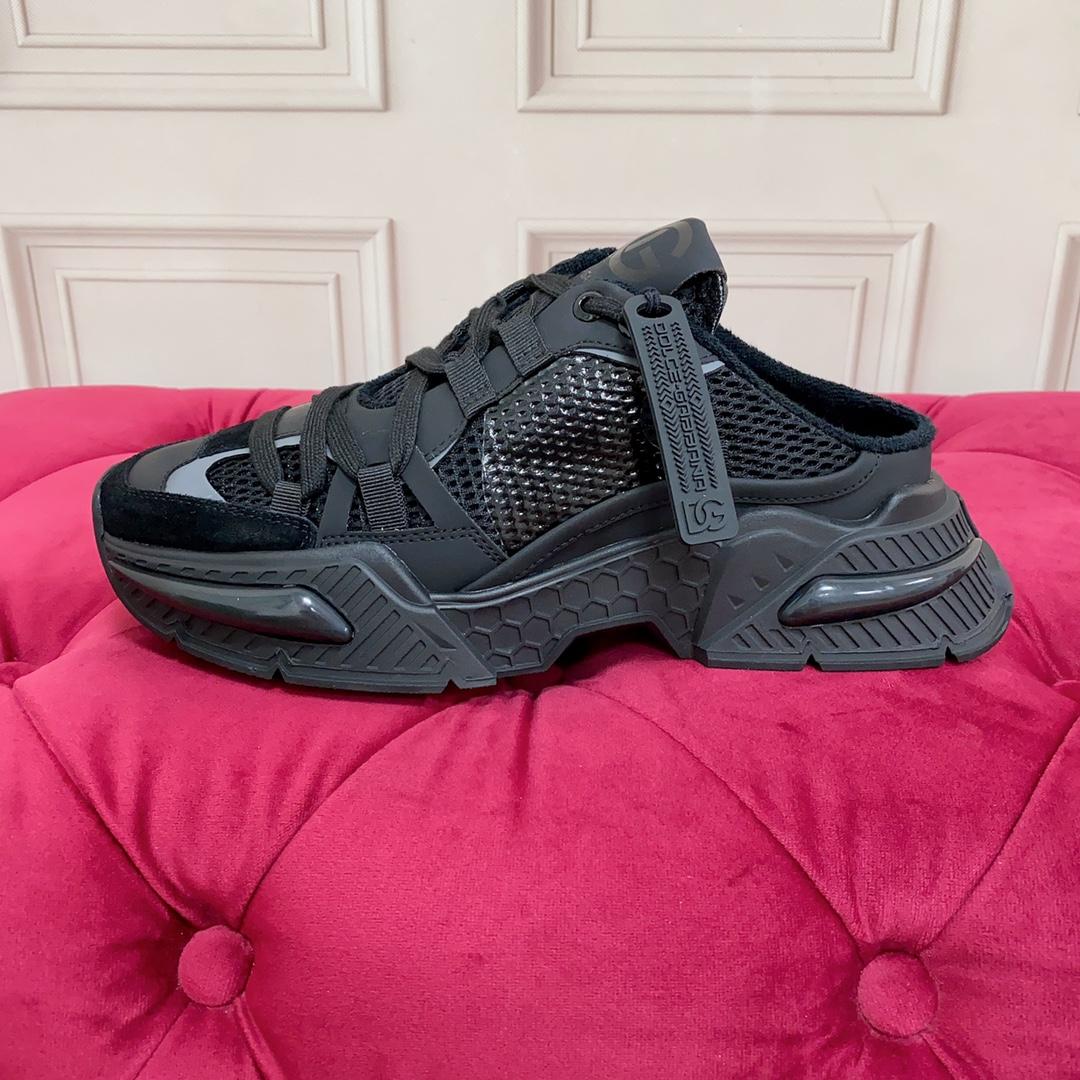 Dolce & Gabbana Mixed-material Airmaster Mule Sneakers - PerfectKickZ