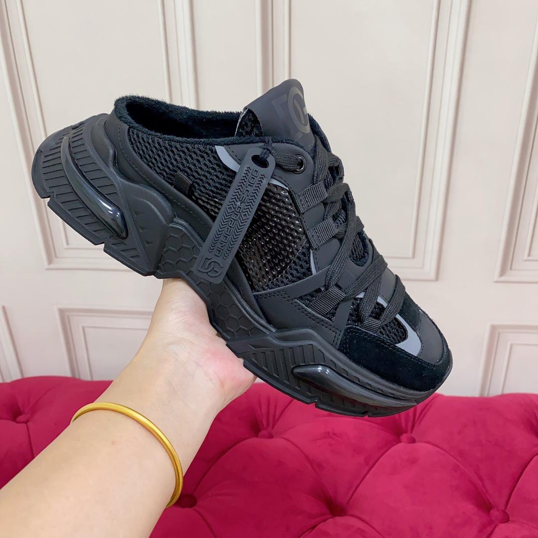 Dolce & Gabbana Mixed-material Airmaster Mule Sneakers - PerfectKickZ