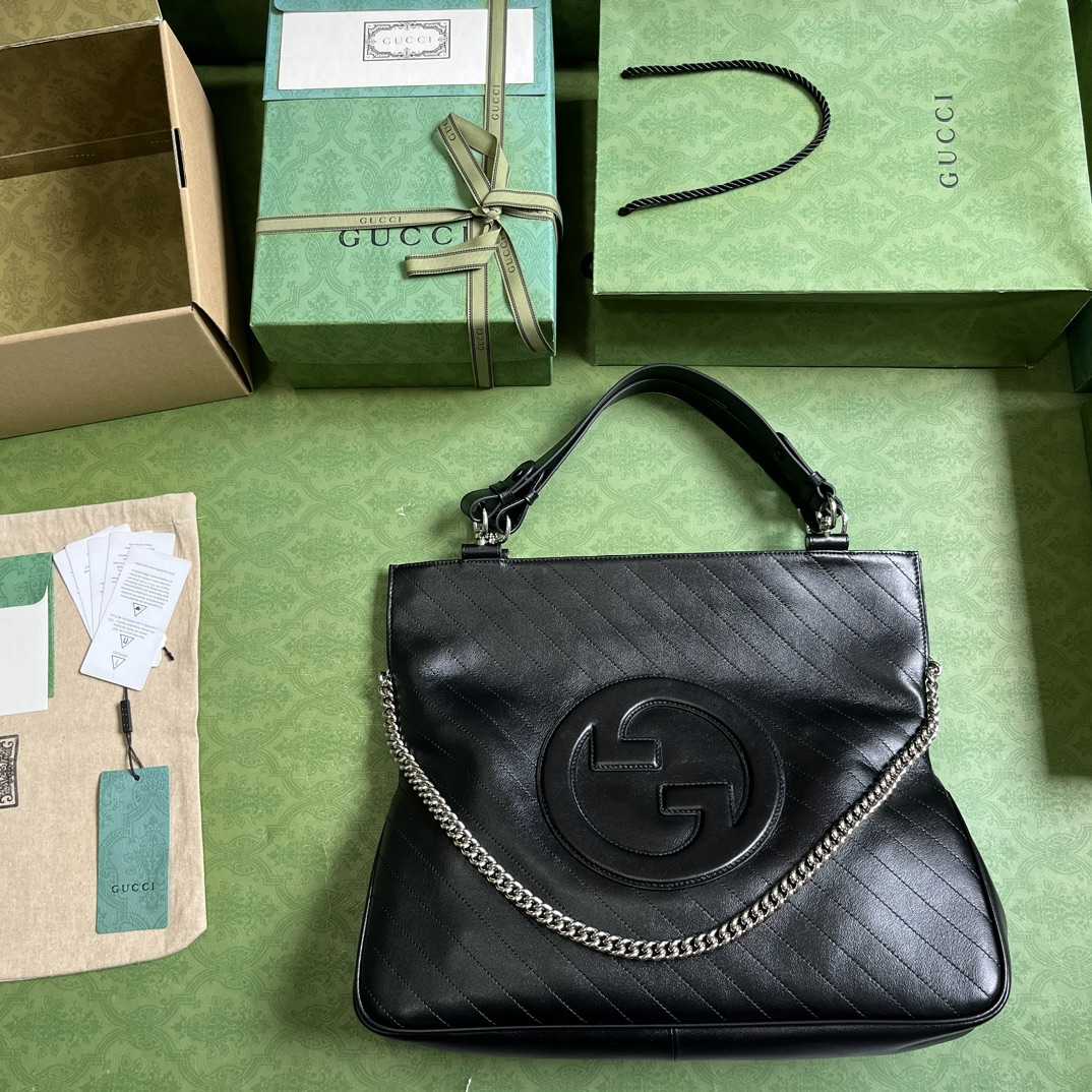 Gucci Blondie Medium Tote Bag (34.5x 41x 8cm) - PerfectKickZ