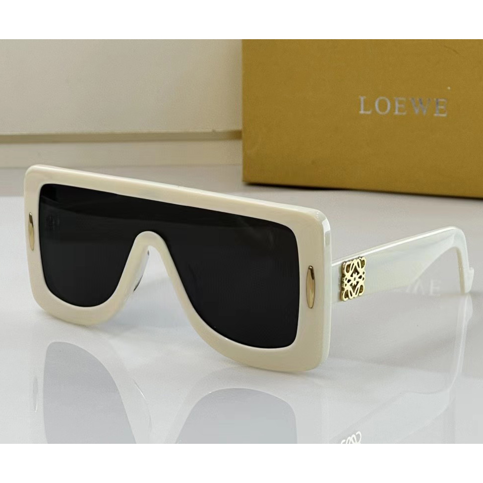 Loewe Chunky Anagram Mask Sunglasses - PerfectKickZ