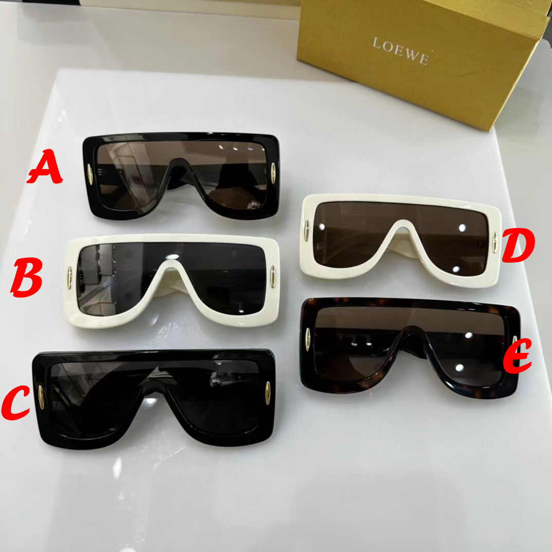 Loewe Chunky Anagram Mask Sunglasses - PerfectKickZ