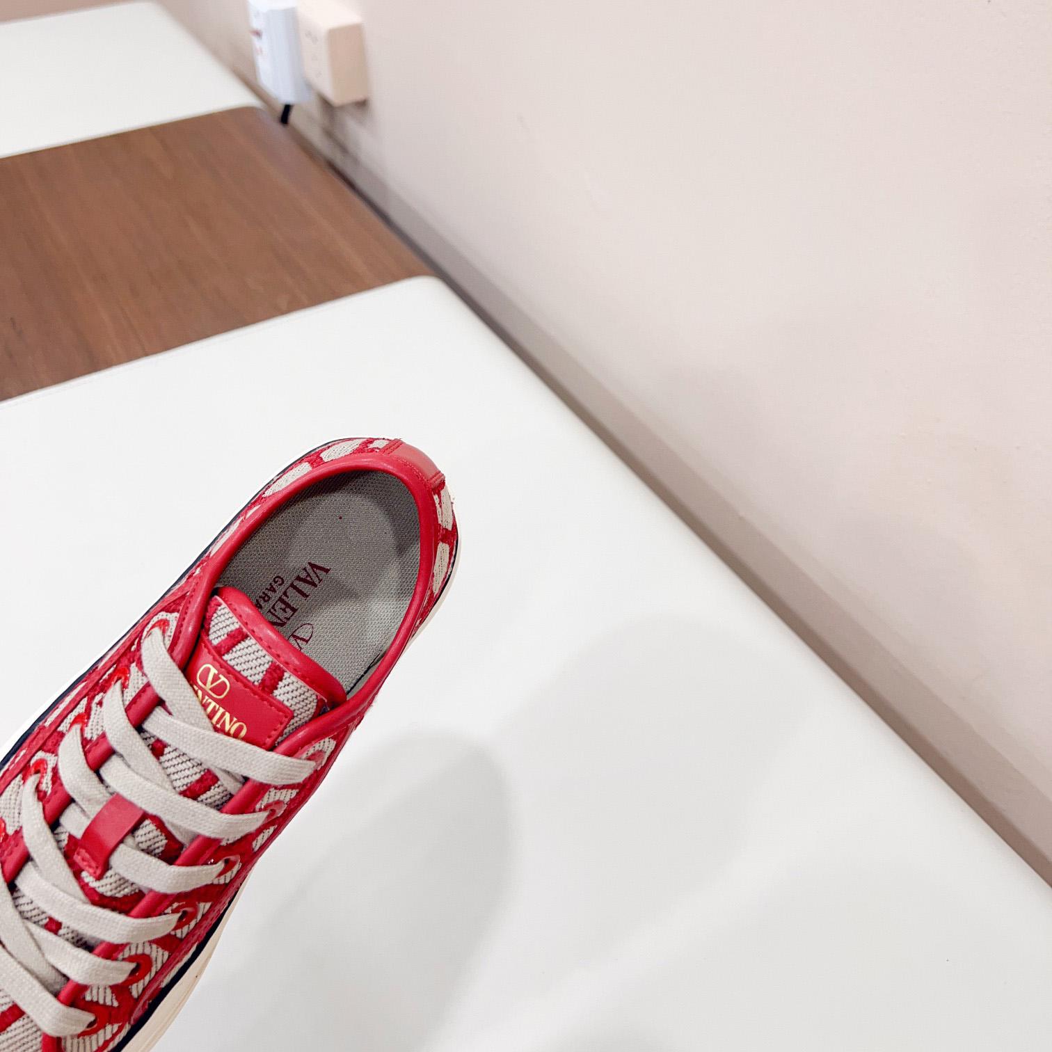 Valenti Toile Iconographe Totaloop Low-top Sneaker - 