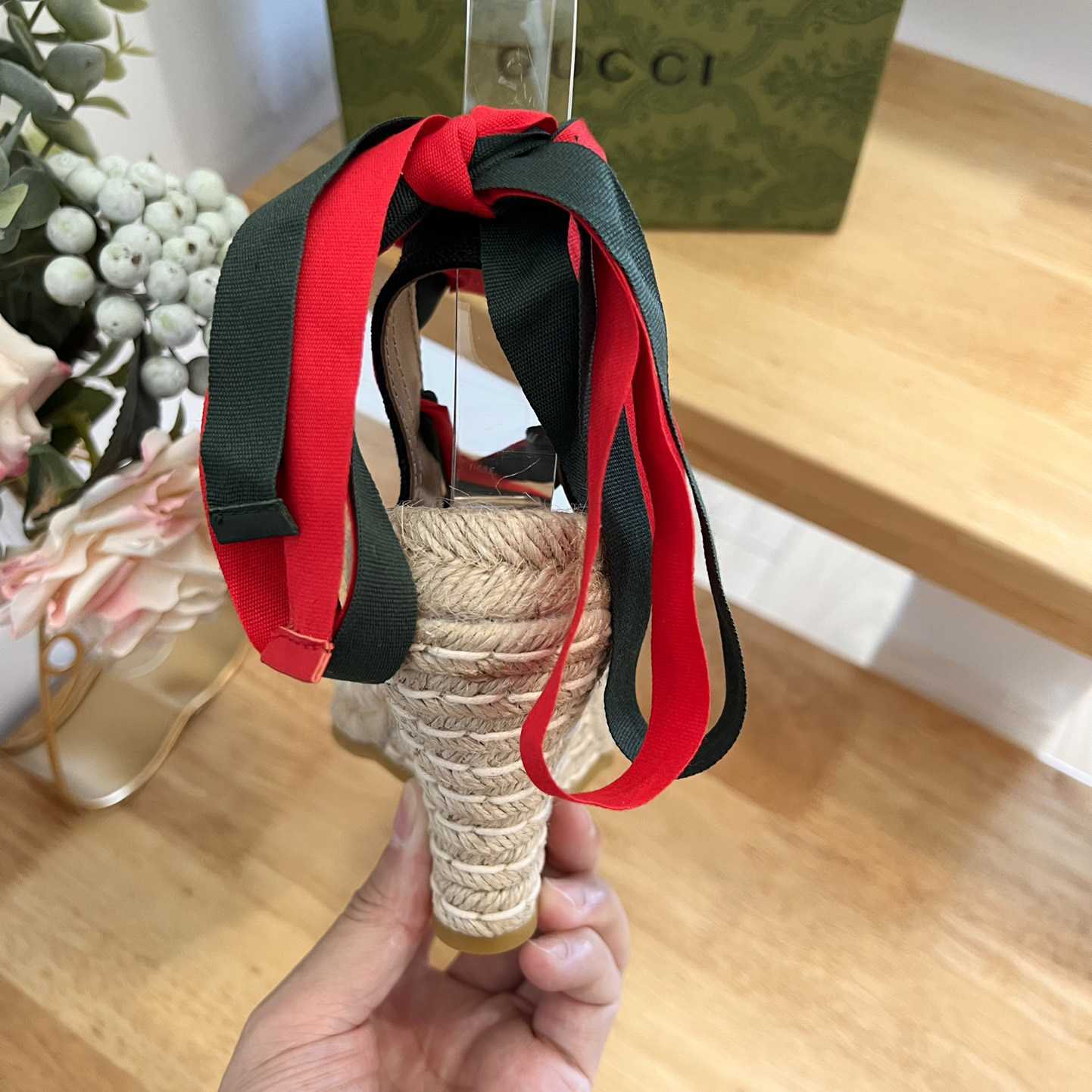 Gucci Women's Espadrille Sandal - PerfectKickZ