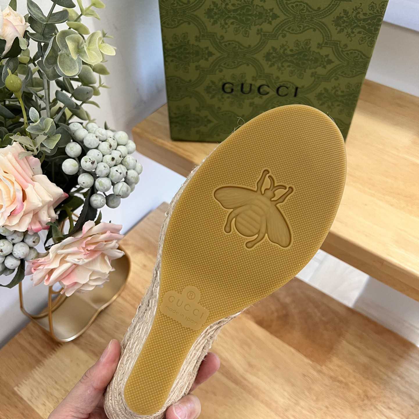 Gucci Women's Espadrille Sandal - PerfectKickZ