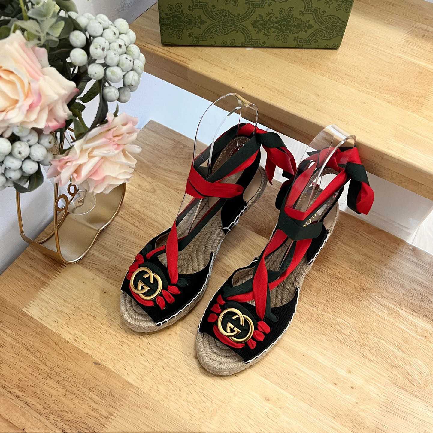 Gucci Women's Espadrille Sandal - PerfectKickZ