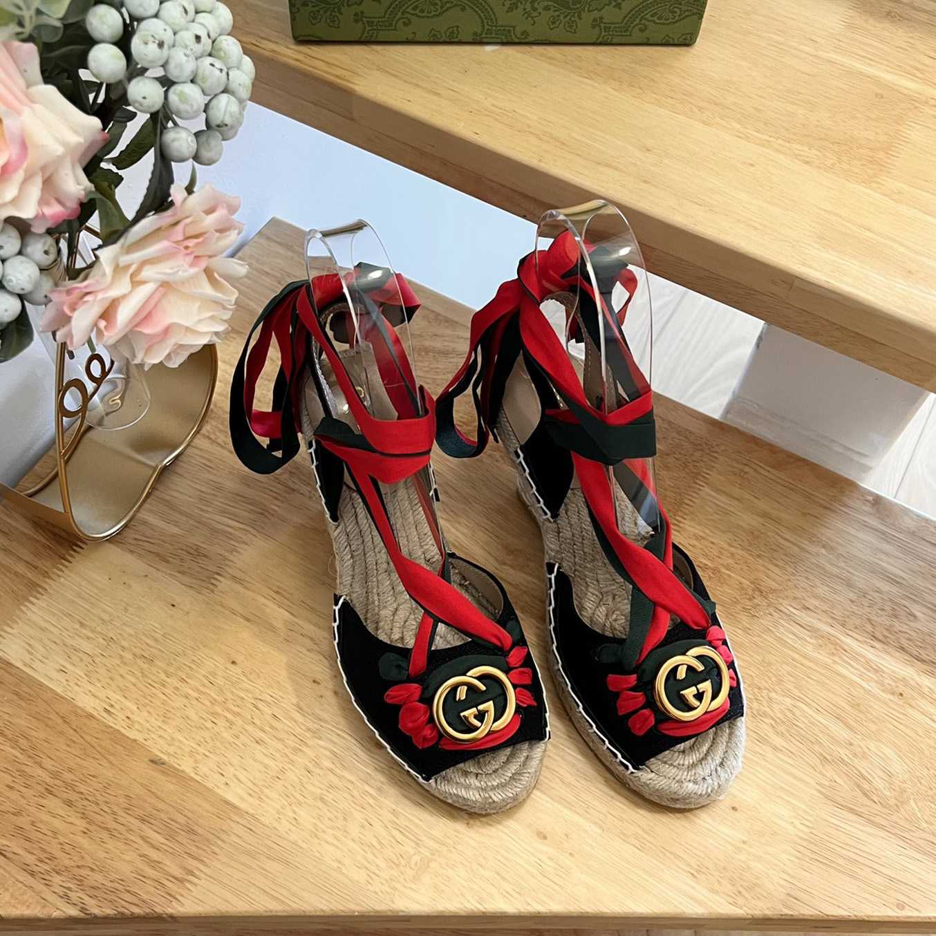 Gucci Women's Espadrille Sandal - PerfectKickZ
