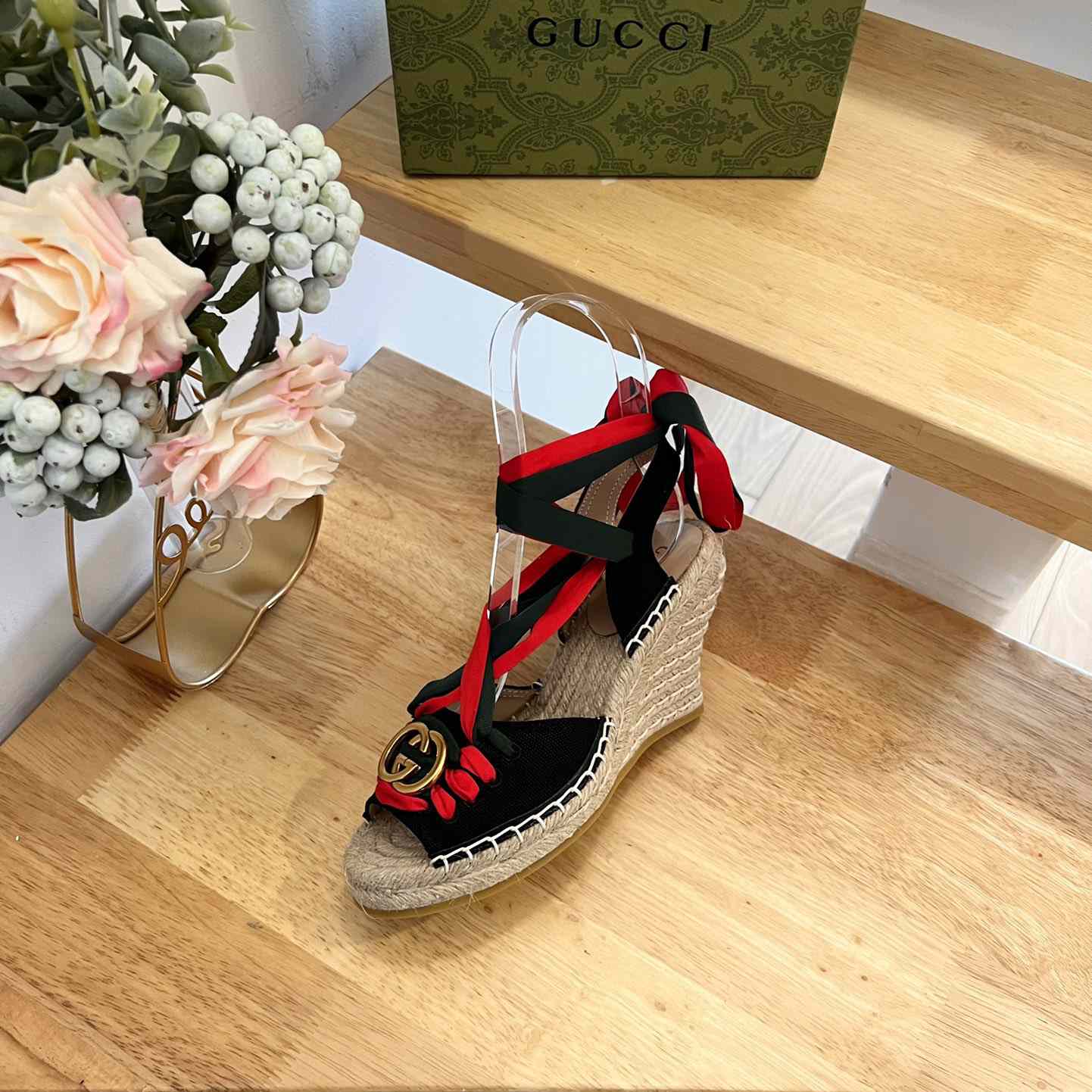 Gucci Women's Espadrille Sandal - PerfectKickZ