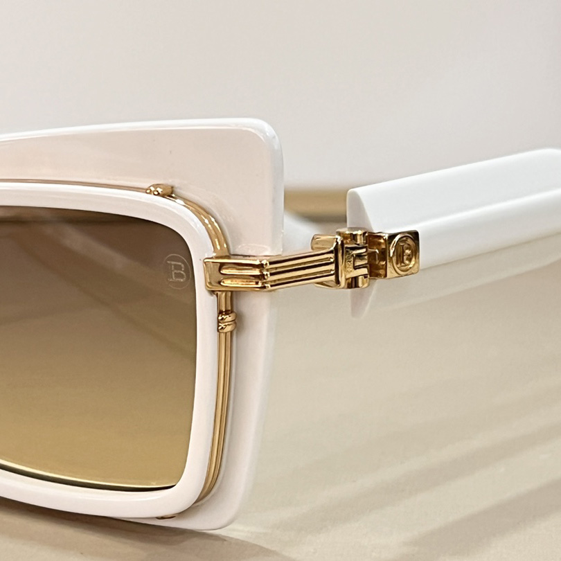 Balmain Admirable Rectangle-frame Sunglasses   BPS-130 - PerfectKickZ