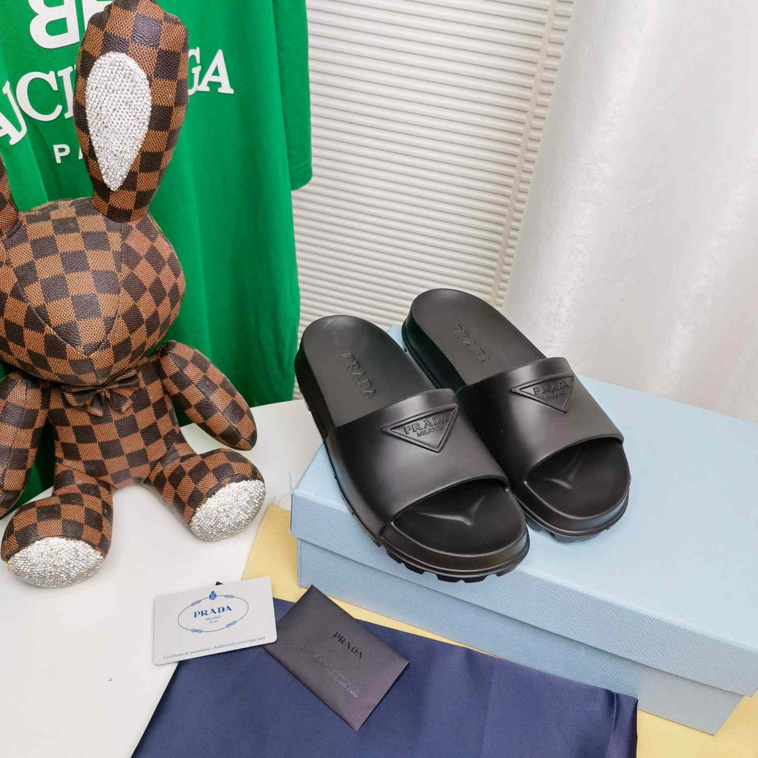 Prada Rubber Slides - PerfectKickZ