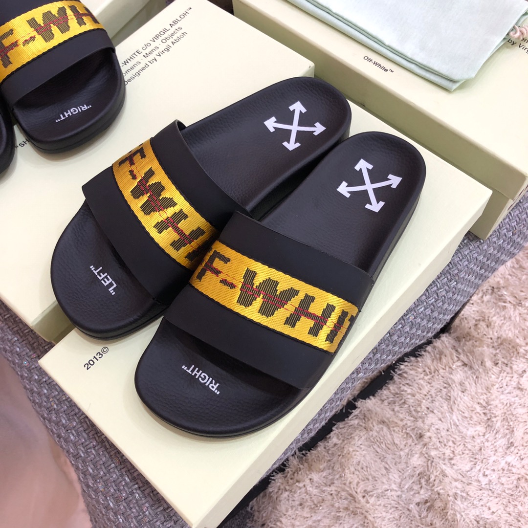 Off White Slides - PerfectKickZ