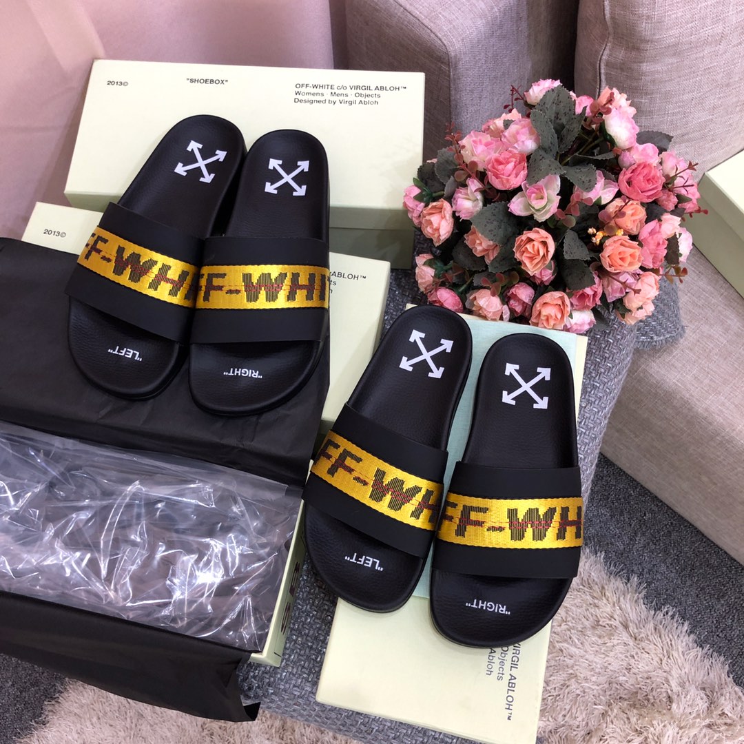 Off White Slides - PerfectKickZ