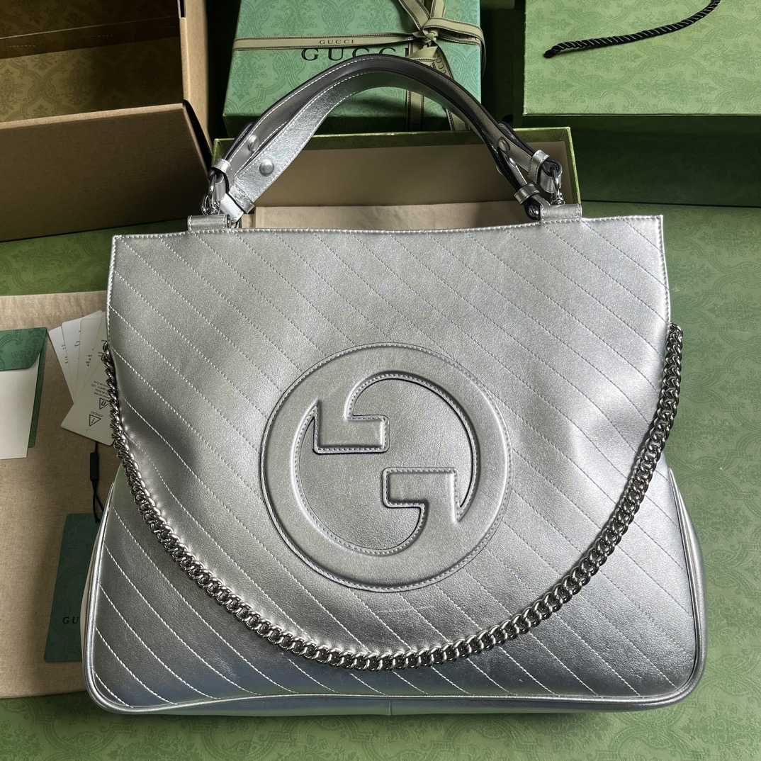 Gucci Blondie Medium Tote Bag (34.5x 41x 8cm) - PerfectKickZ