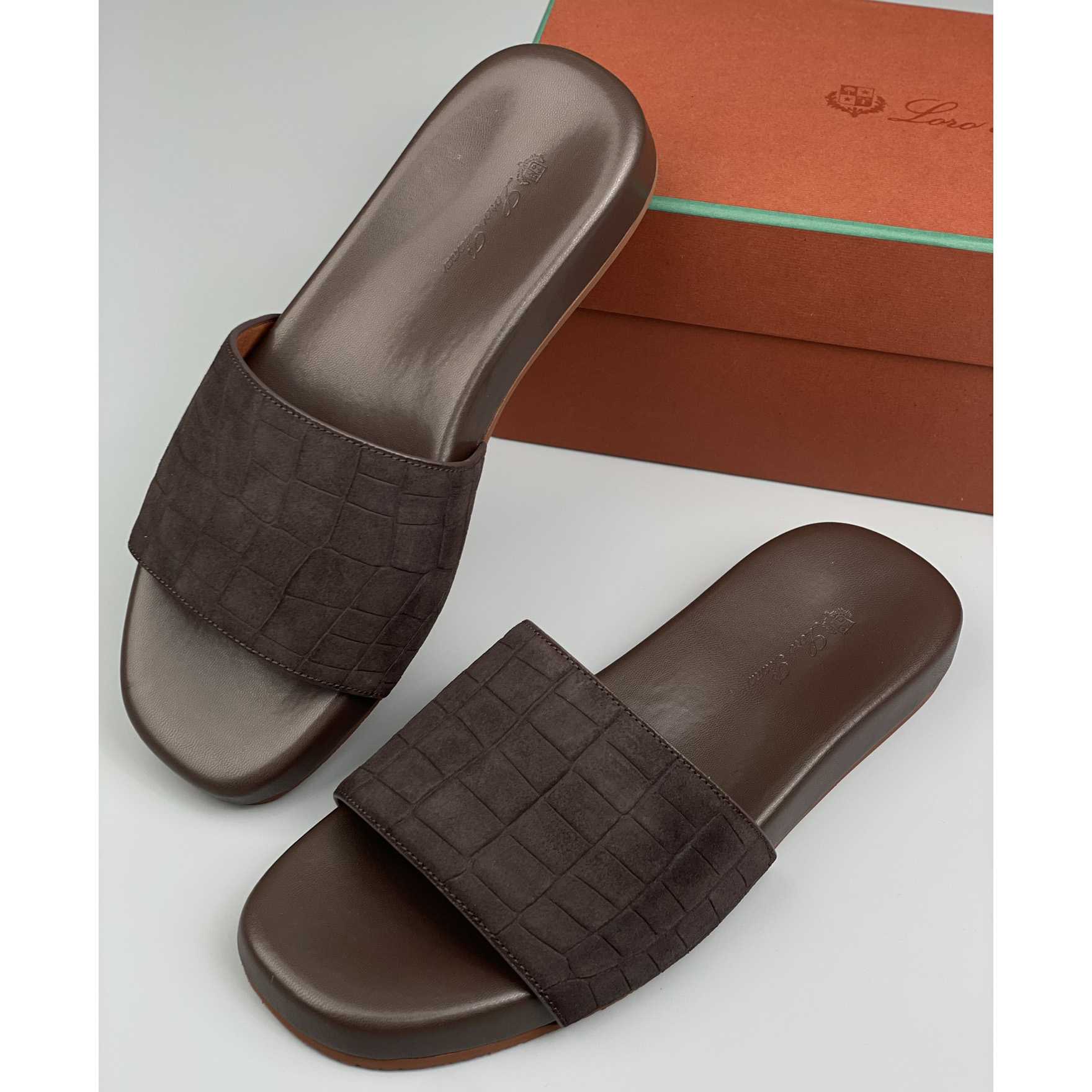 Loro Piana Slide Sandal  - PerfectKickZ