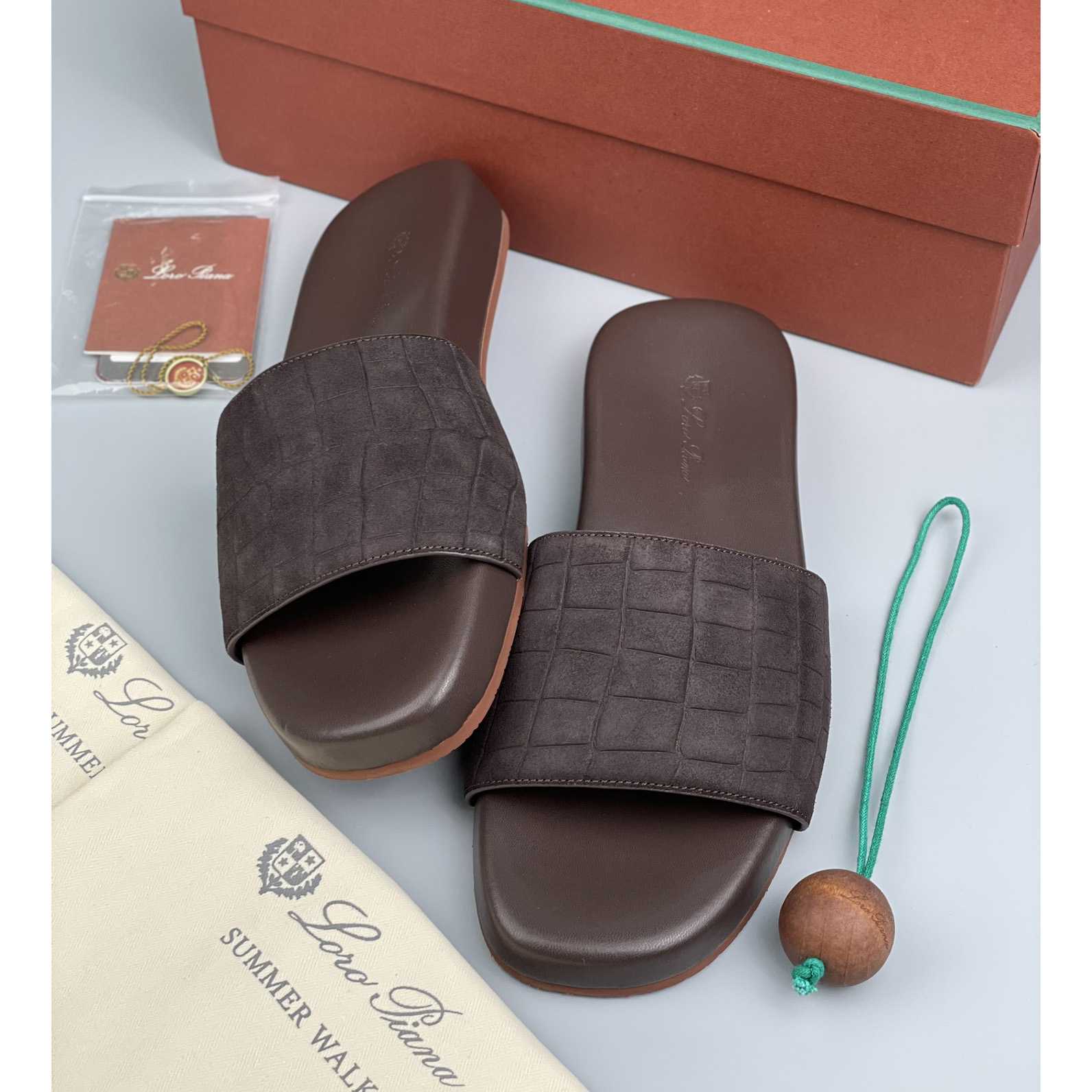 Loro Piana Slide Sandal  - PerfectKickZ