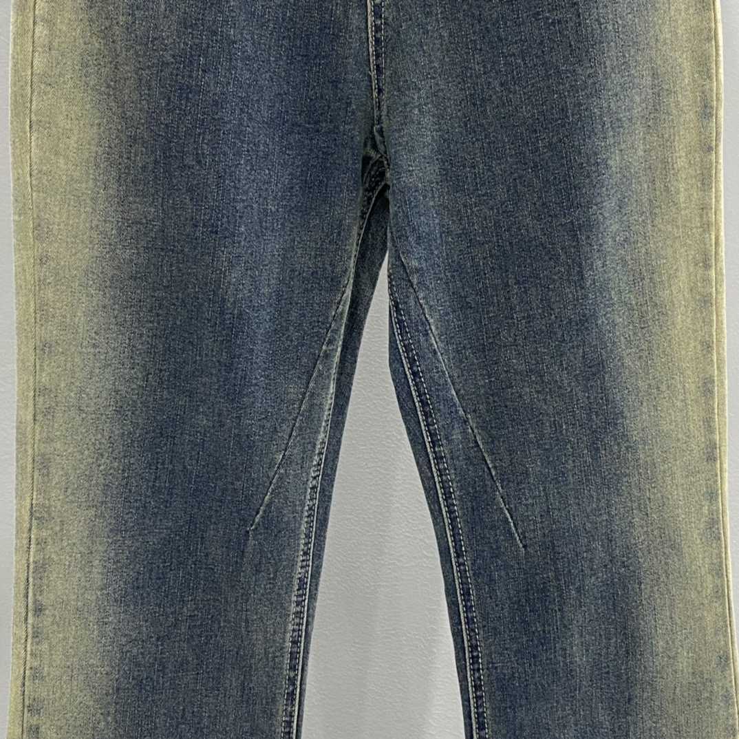 Rick Owens Drkshdw Blue Bolan Bootcut Jeans - PerfectKickZ
