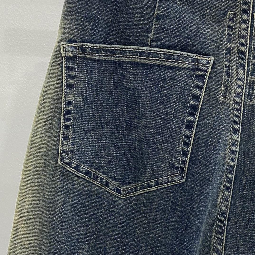 Rick Owens Drkshdw Blue Bolan Bootcut Jeans - PerfectKickZ