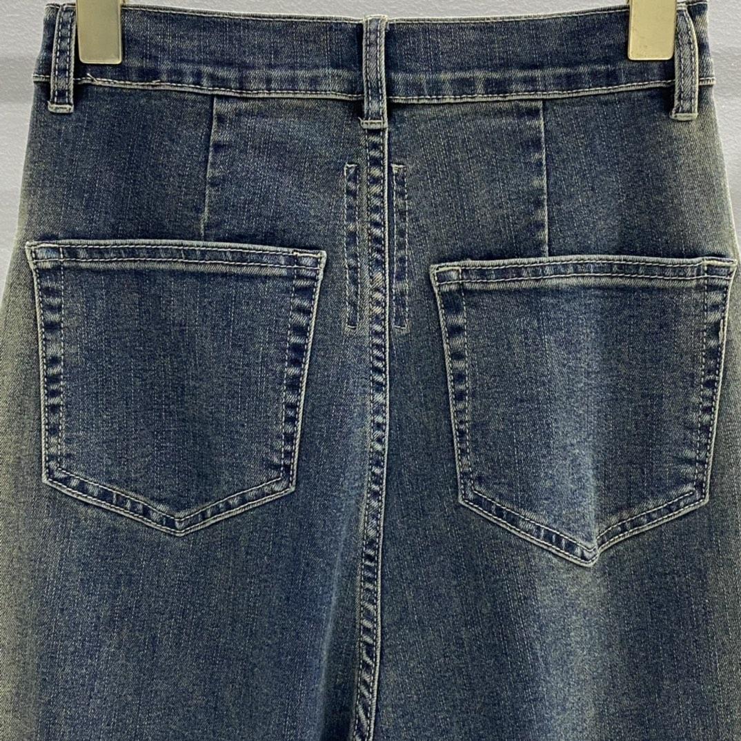 Rick Owens Drkshdw Blue Bolan Bootcut Jeans - PerfectKickZ