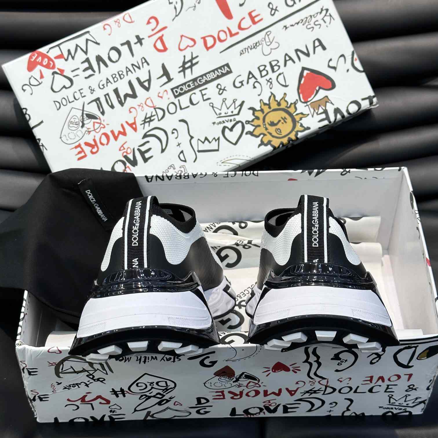 Dolce & Gabbana Stretch Mesh Fast Sneakers - PerfectKickZ