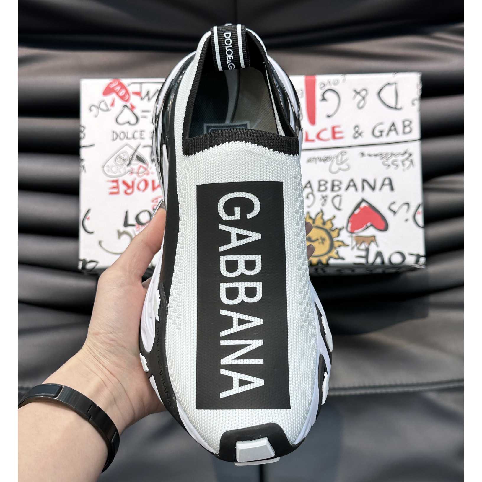 Dolce & Gabbana Stretch Mesh Fast Sneakers - PerfectKickZ