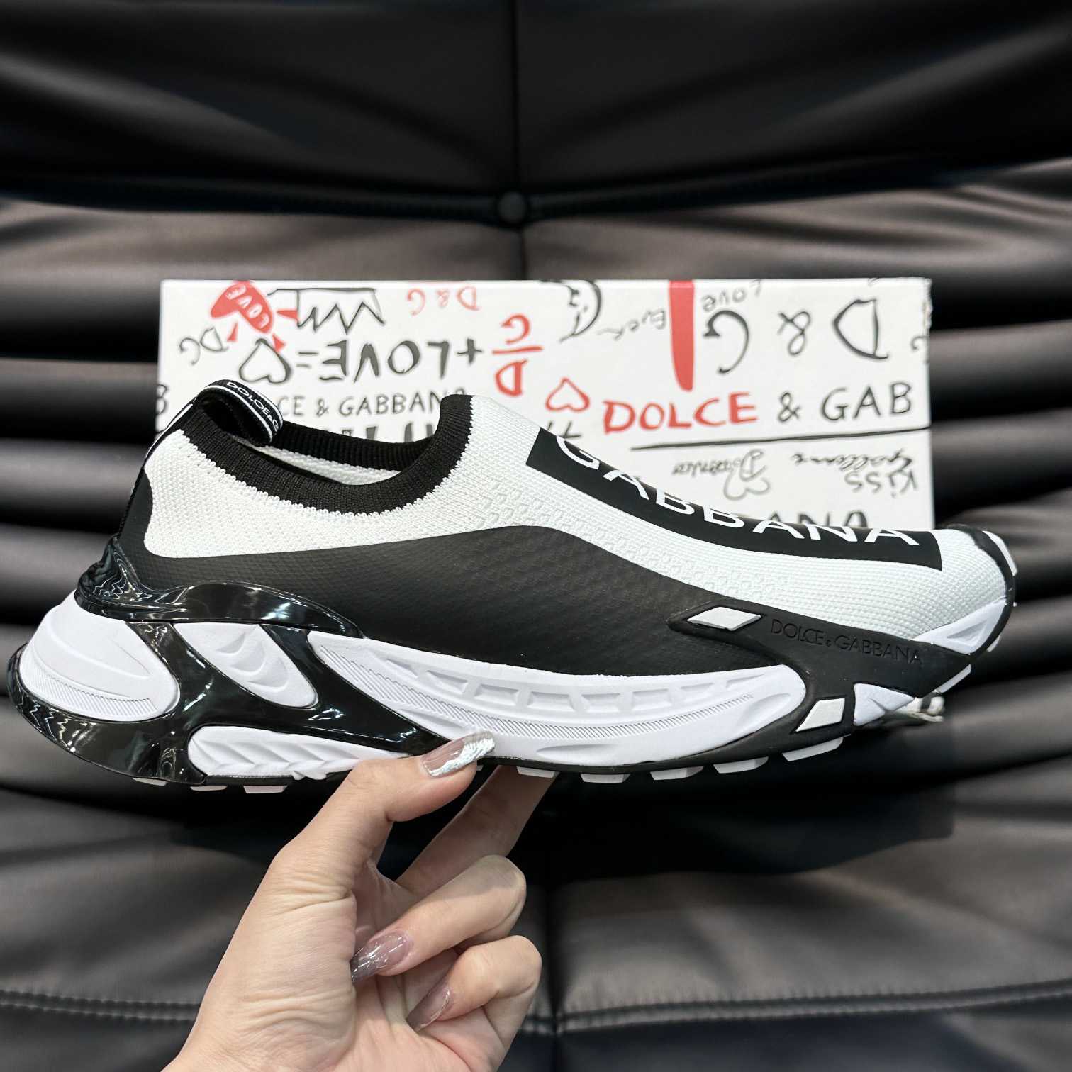 Dolce & Gabbana Stretch Mesh Fast Sneakers - PerfectKickZ