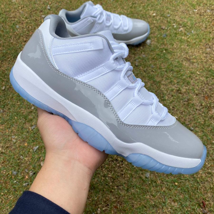 Air Jordan 11 Retro Low "Cement Grev" Sneaker     av2187-140 - 