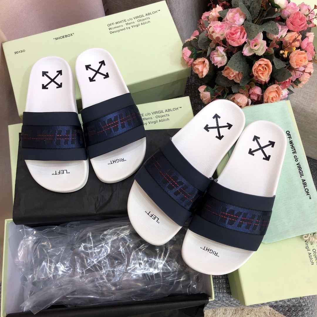 Off White Slides - PerfectKickZ