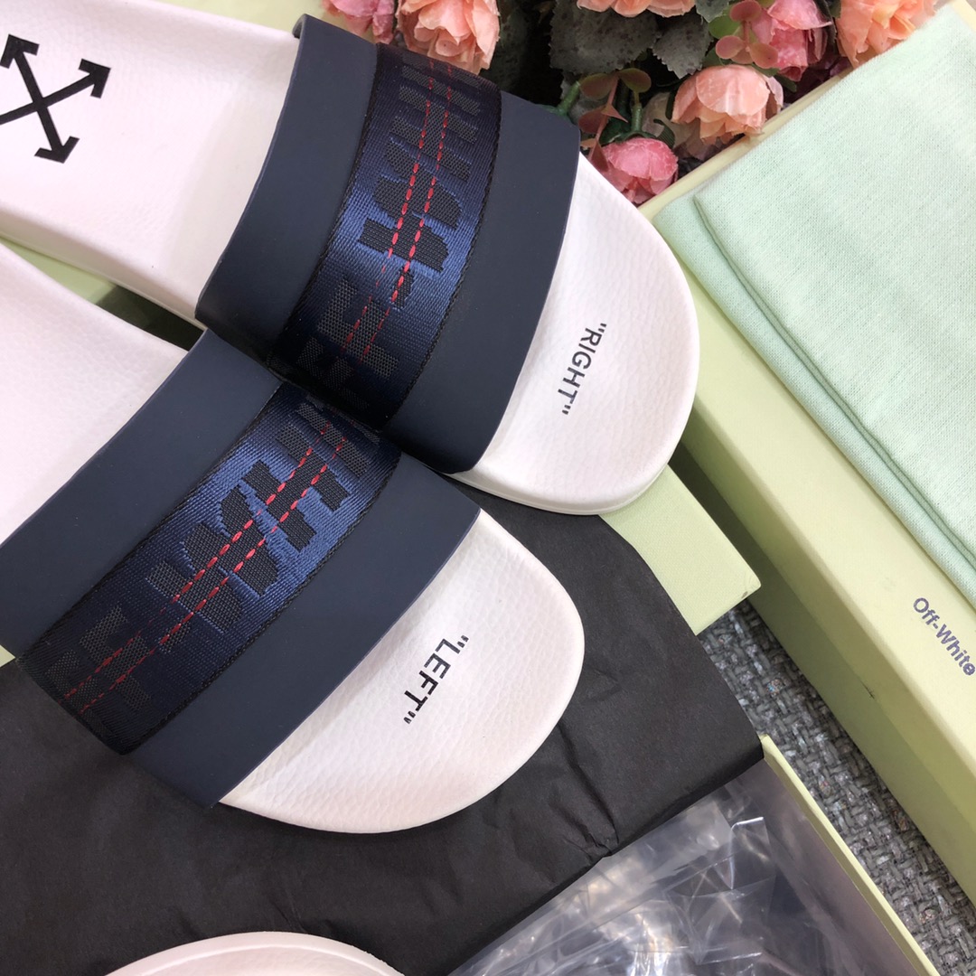 Off White Slides - PerfectKickZ