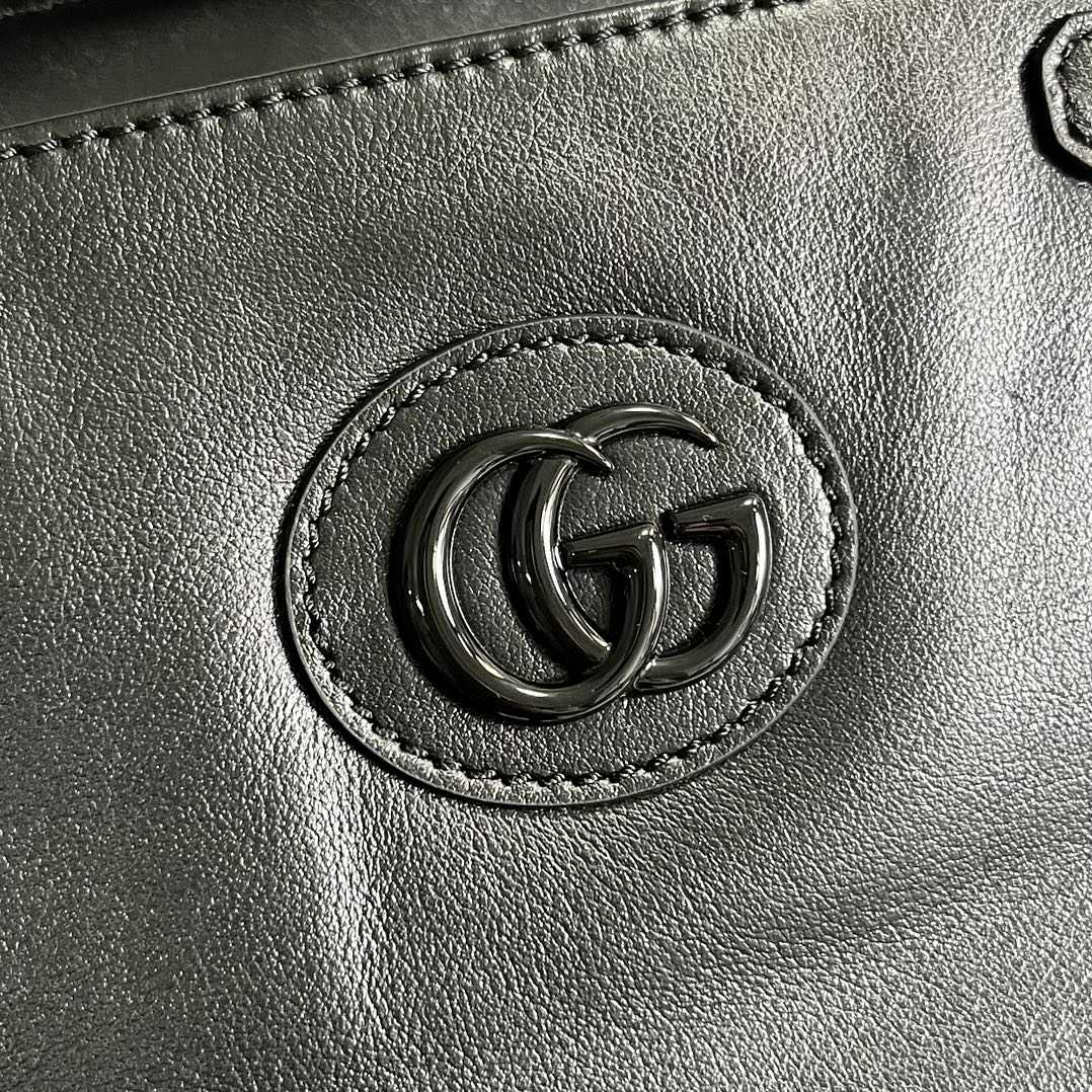 Gucci Large Tote Bag With Tonal Double G (47-36-24cm) - 