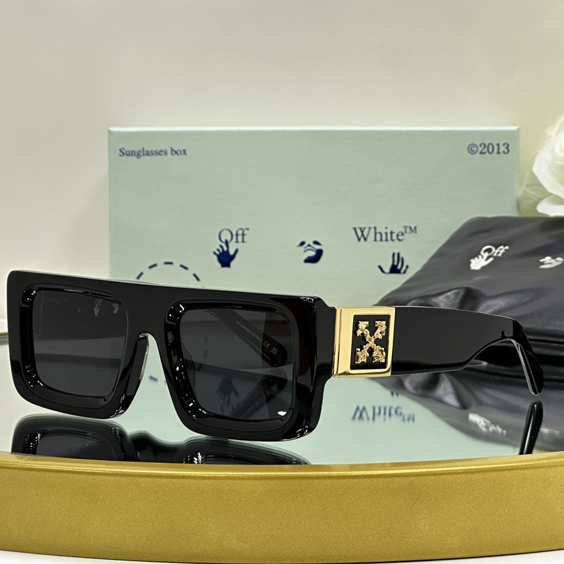 Off White Arrows-motif Sunglasses          OERI049  - PerfectKickZ
