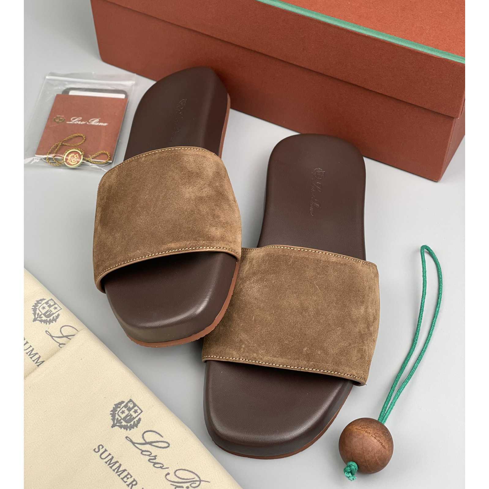 Loro Piana Slide Sandal  - PerfectKickZ