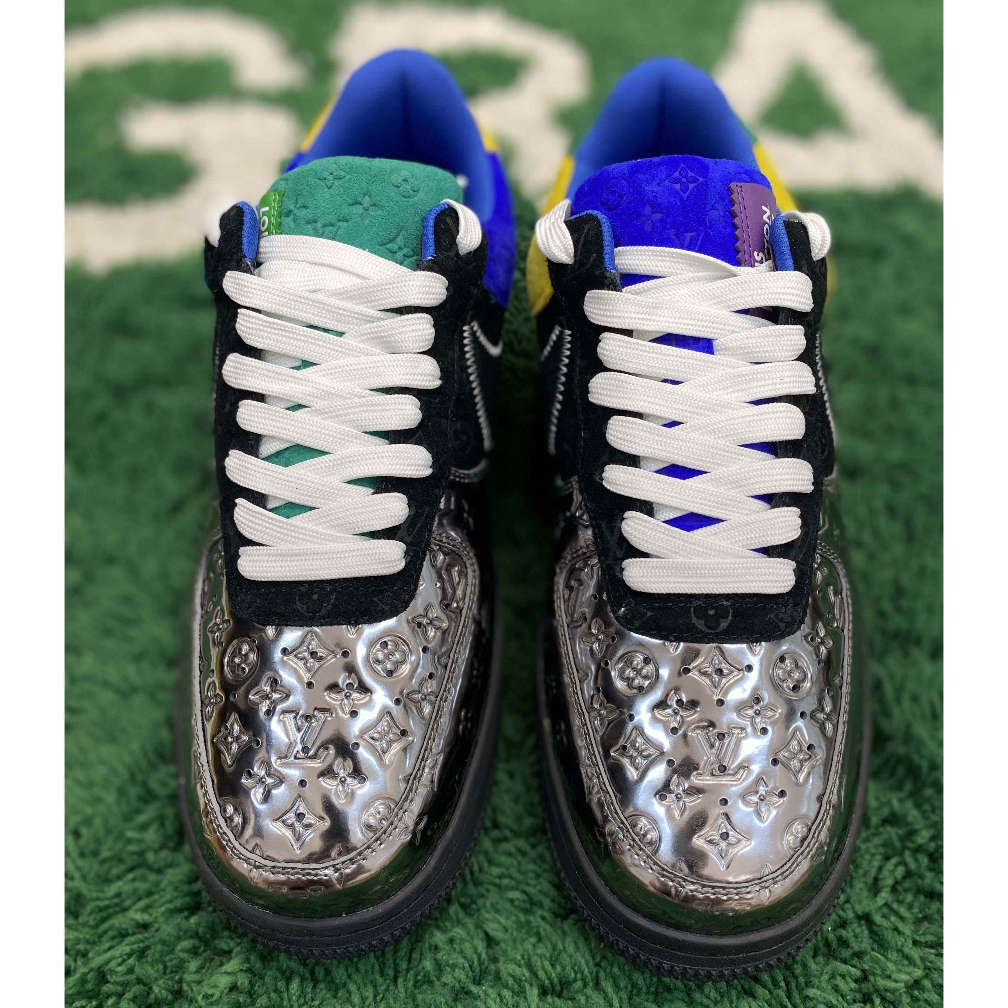 Off-White x Louis Vuitton X Nike Air Force 1 Sneaker - PerfectKickZ