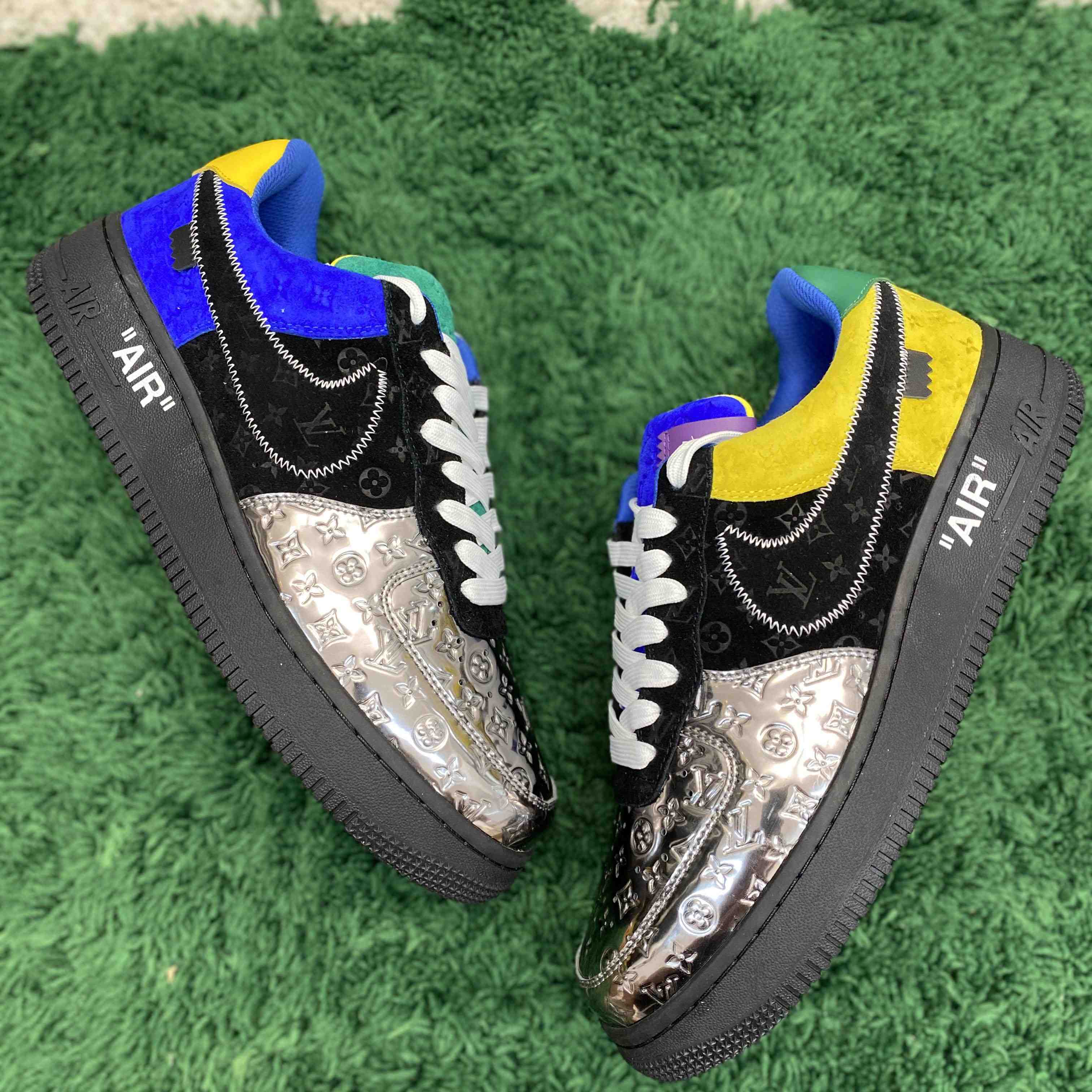 Off-White x Louis Vuitton X Nike Air Force 1 Sneaker - PerfectKickZ